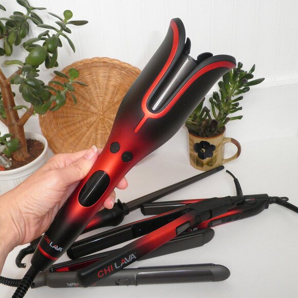 New Chi LAVA Set of 5 Hair Tools w/ Cut Cord for Repair / Parts Straightening - Picture 5 of 5